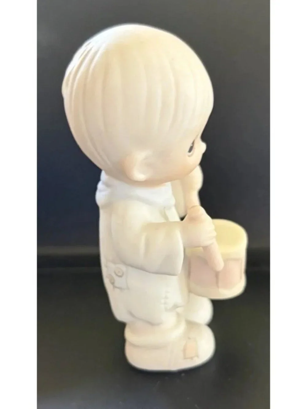 Vintage Precious Moments I'll Play My Drum Nativity Figurine 1984 Drummer No Box